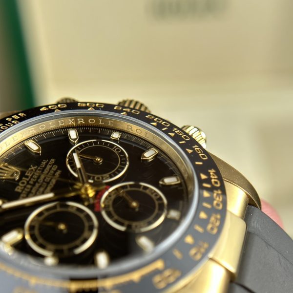 Đồng Hồ Rolex Daytona 116518LN Mặt Đen Rep 11 Nhà Máy Clean 40mm (2)