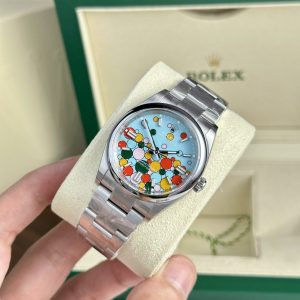 Đồng Hồ Rolex Oyster Perpetual 126000 Mặt Xanh Ngọc Lam