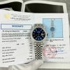 Đồng Hồ Rolex Replica 11 DateJust Độ Full Kim Cương Moissanite Mặt Xanh Blue 41mm (1)