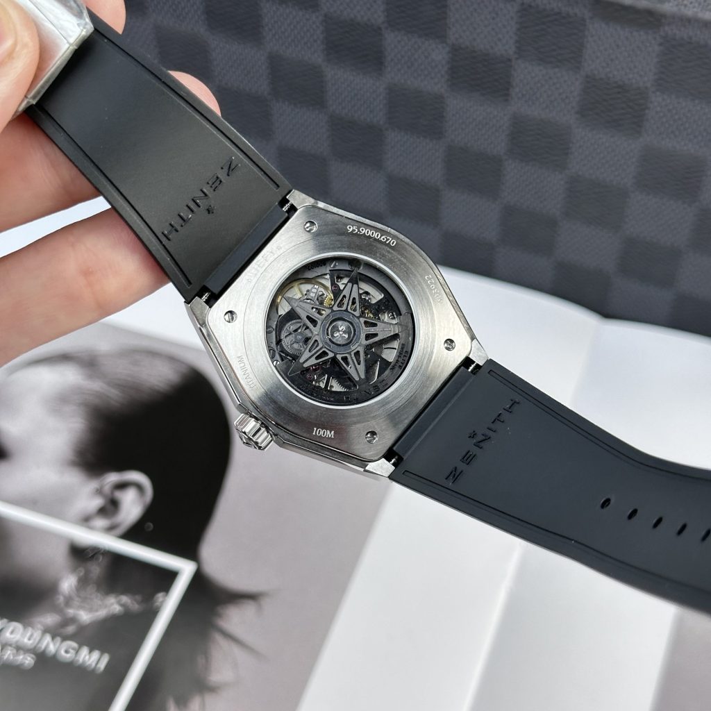 Đồng Hồ Zenith Defy Classic Replica 11 Nam Dây Cao Su LF Factory 41mm (1)