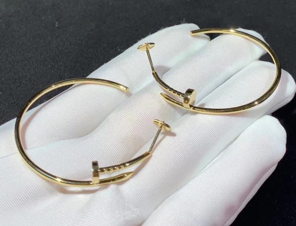 Bông Tai Nữ Cartier Juste Un Clou Vàng 18K Tùy Chỉnh (1)