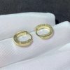 Bông Tai Nữ Cartier Love Chế Tác Vàng 18K (2)