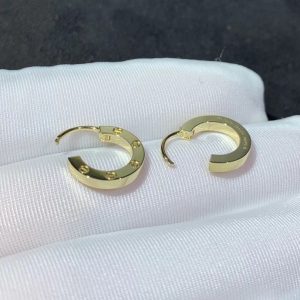 Bông Tai Nữ Cartier Love Chế Tác Vàng 18K (2)