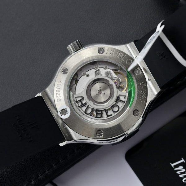 Đồng Hồ Hublot Replica 11 Classic Fusion Titanium Kim Cương Moissanite (3)