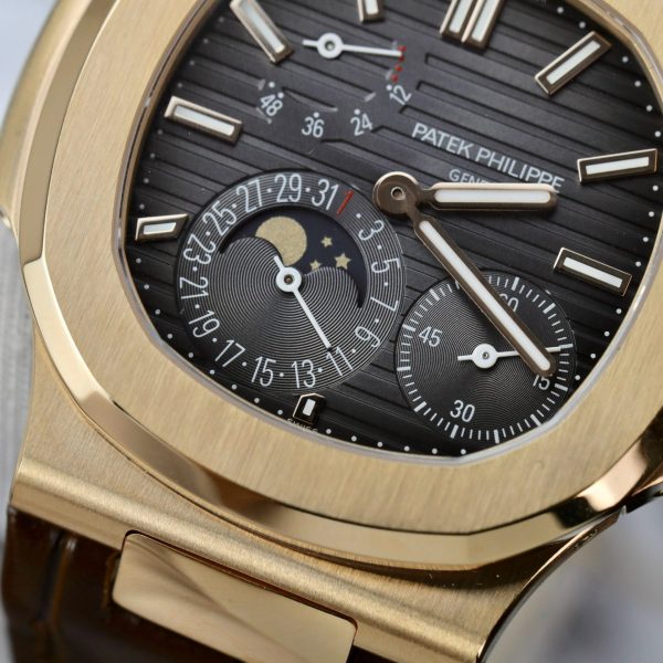 Đồng Hồ Patek Philippe 11 Chế Tác Bọc Vàng Hồng Nautilus