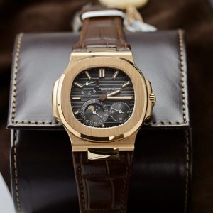 Đồng Hồ Patek Philippe Chế Tác Bọc Vàng Hồng Nautilus 5712R PPF