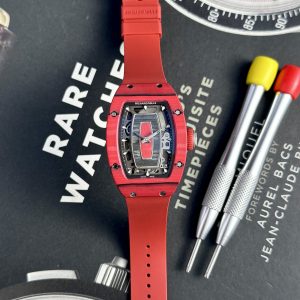 Đồng Hồ Richard Mille Nữ RM07-01 Carbon TPT Quartz Màu Đỏ Rep 11 32x46mm (6)