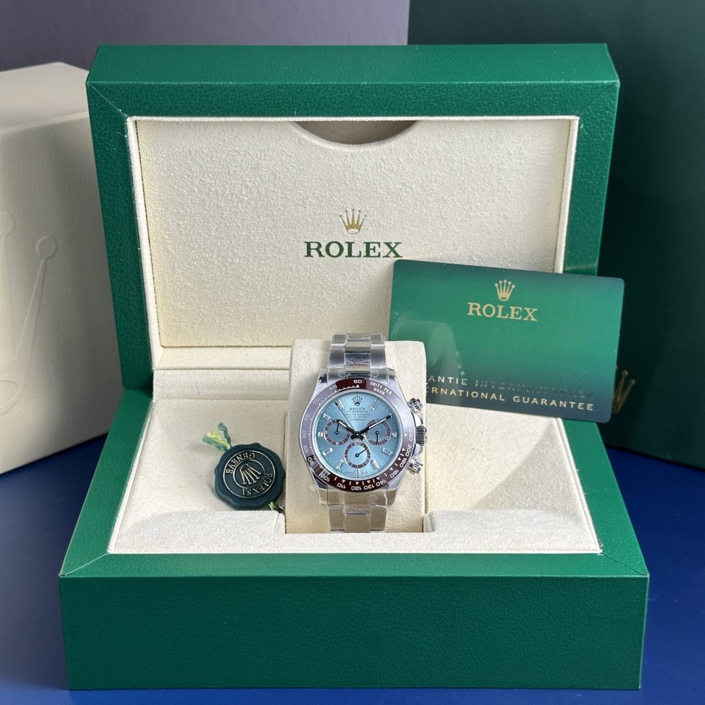 Đồng Hồ Rolex Cosmograph Daytona 126506 Ice Blue Lộ Đáy Nhà Máy N (12)