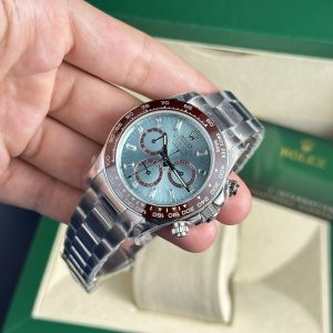 Đồng Hồ Rolex Cosmograph Daytona 126506 Ice Blue Lộ Đáy Nhà Máy N (12)