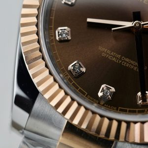 Đồng Hồ Rolex DateJust 126331 Chế Tác Mặt Chocolate Dây Oyster Clean 41mm (2)