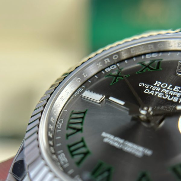 Đồng Hồ Rolex DateJust 126334 Mặt Số Wimbledon Nhà Máy VS 41mm (5)