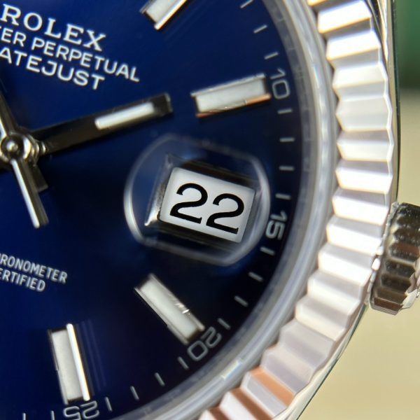 Đồng Hồ Rolex DateJust 126334 Mặt Xanh Blue Nhà Máy VS 41mm (8)