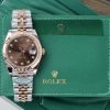 Đồng Hồ Rolex Datejust 126331 Replica 11 Mặt Chocolate Clean Factory