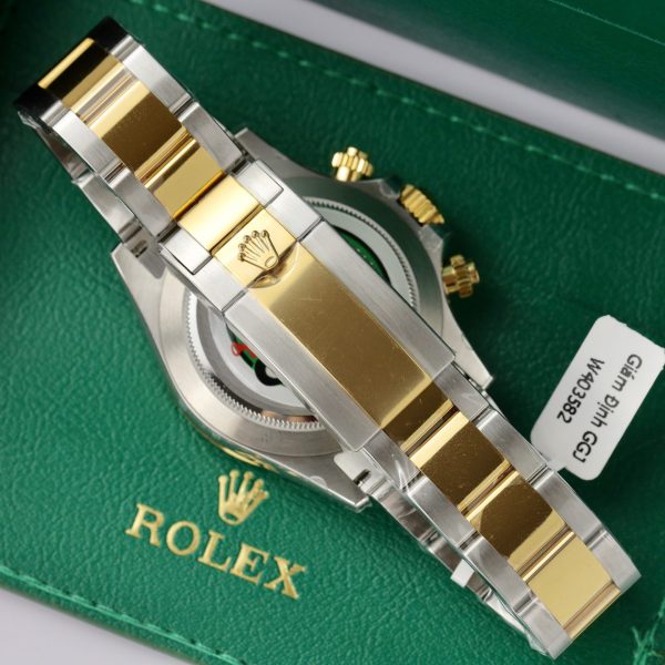 Đồng Hồ Rolex Daytona 116503 Chế Tác Mặt Xà Cừ Cọc Moissanite BT Factory 40mm (4)