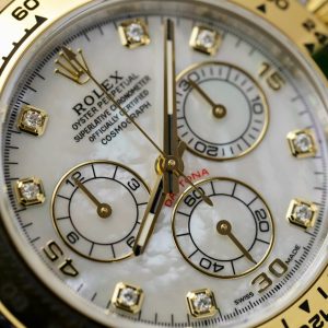 Đồng Hồ Rolex Daytona 116503 Chế Tác Mặt Xà Cừ Cọc Moissanite BT Factory 40mm (4)