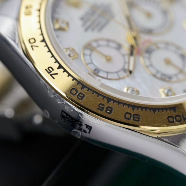 Đồng Hồ Rolex Daytona 116503 Chế Tác Mặt Xà Cừ Cọc Moissanite BT Factory 40mm (4)