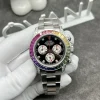 Đồng Hồ Rolex Daytona 116599 Rainbow Vàng Trắng Kim Cương