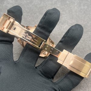 Đồng Hồ Rolex Daytona Skeleton Vàng Thật 18K Chế Tác Kim Cương Đá Quý 40mm (8)