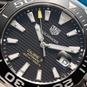 Đồng Hồ Tag Heuer Aquaracer WAY201A.BA0927 Replica Viền Gốm Đen 43mm (1)