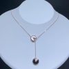 Vòng Cổ Nữ Chế Tác Amulette De Cartier Đá Quý Kim Cương Vàng Hồng 18K (2)