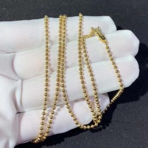 Vòng Cổ Panthère De Cartier Chế Tác Vàng 18K Đính Kim Cương Tự Nhiên (2)