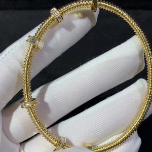 Vòng Tay Ecrou De Cartier Kim Cương Tự Nhiên Vàng 18K Chế Tác (2)