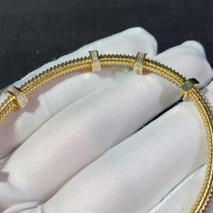 Vòng Tay Ecrou De Cartier Kim Cương Tự Nhiên Vàng 18K Chế Tác (2)