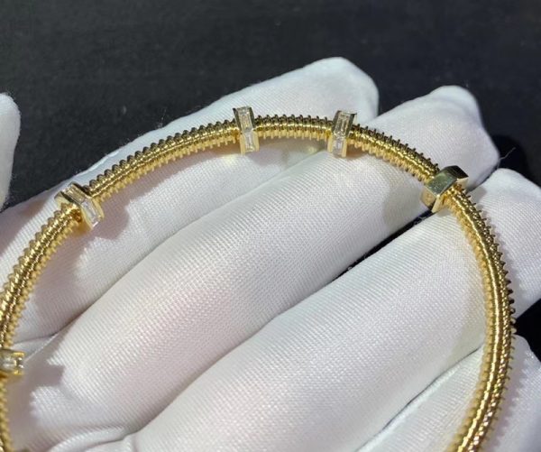 Vòng Tay Ecrou De Cartier Kim Cương Tự Nhiên Vàng 18K Chế Tác (2)