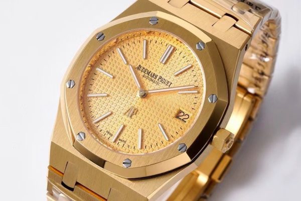 Đồng Hồ Audemars Piguet Royal Oak 15202BA Jumbo Replica Nhà Máy BF 39mm (2)