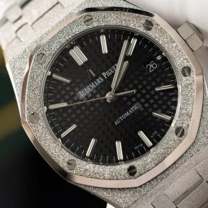 Đồng Hồ Audemars Piguet Royal Oak 15454BC Mặt Đen Replica 11 37mm (7)