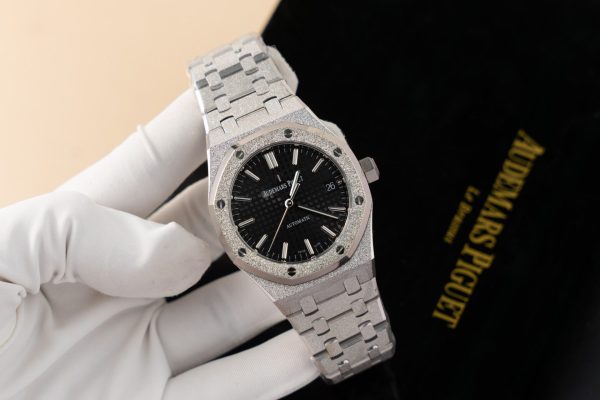 Đồng Hồ Audemars Piguet Royal Oak 15454BC Mặt Đen Replica 11 37mm (7)