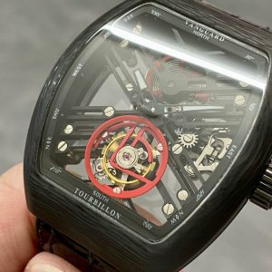 Đồng Hồ Franck Muller V45 Tourbillon Skeleton Vỏ Carbon