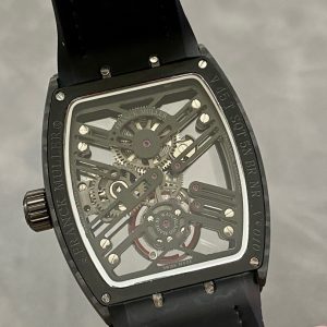 Đồng Hồ Franck Muller V45 Tourbillon Skeleton Vỏ Carbon Rep 11