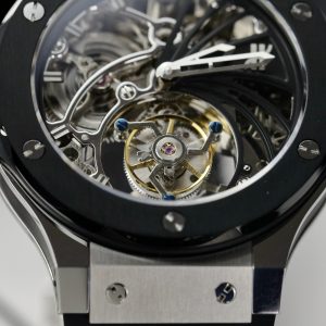 Đồng Hồ Hublot Big Bang Tourbillon Chế Tác Viền Gốm Đen 44mm (10)