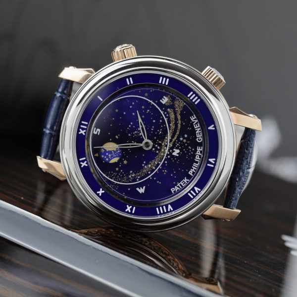 Đồng Hồ Patek Philippe Complications 5102 Celestial Màu Xanh 43mm (2)