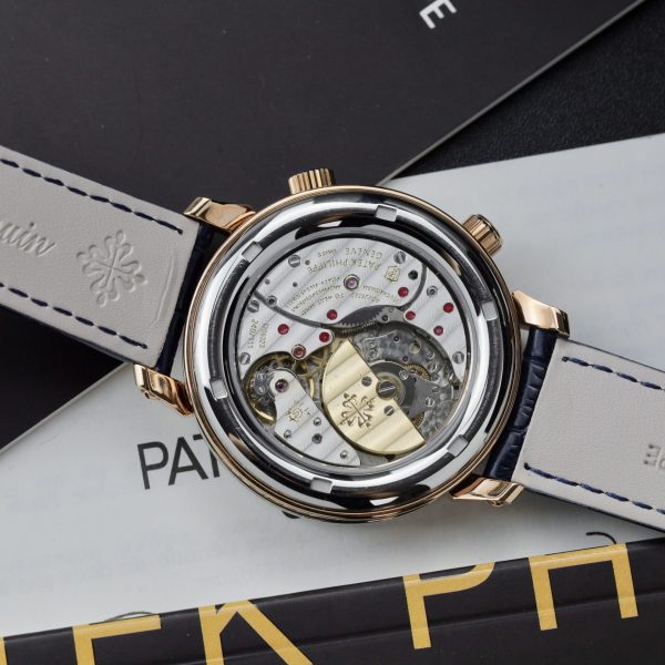 Đồng Hồ Patek Philippe Complications 5102 Celestial Màu Xanh 43mm (2)