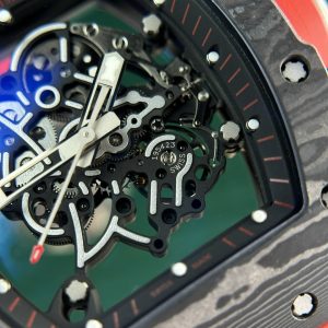 Đồng Hồ Richard Mille RM055 AN-TI Carbon NTPT Màu Đỏ New 2024 Nhà Máy ZF (2)