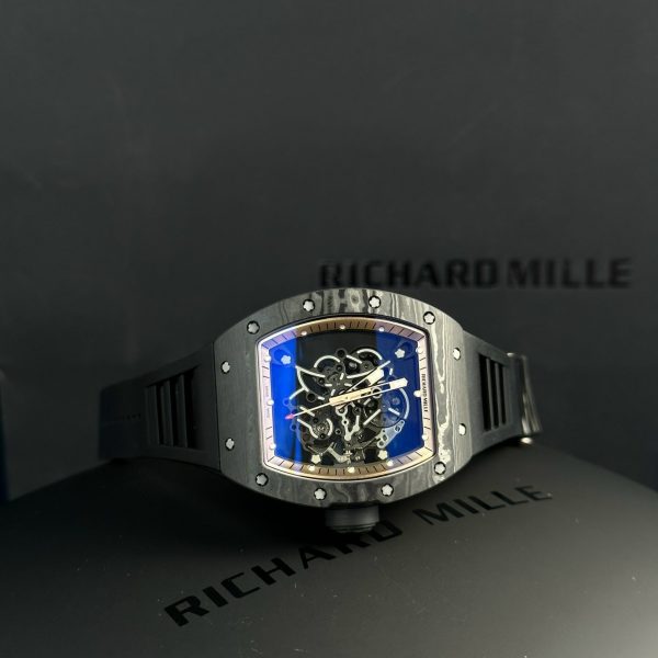 Đồng Hồ Richard Mille RM055-CA-RG Black Chế Tác Nhà Máy ZF New 2024 45mm