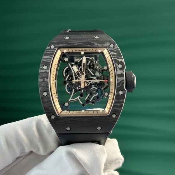 Đồng Hồ Richard Mille RM055-CA-RG Black Chế Tác Nhà Máy ZF New 2024