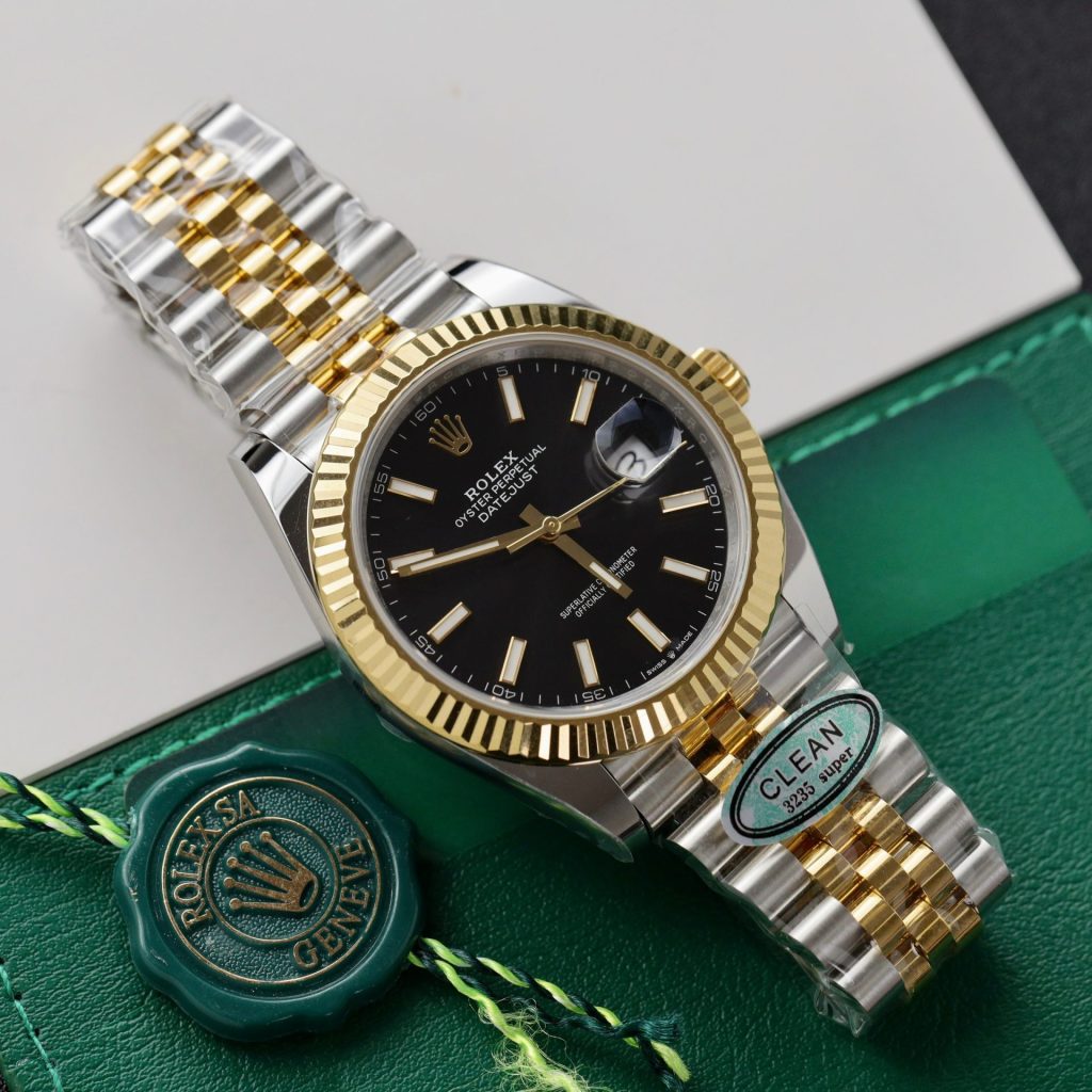 Đồng Hồ Rolex DateJust 126331 Mặt Số Đen Nhà Máy Clean 41mm (4)