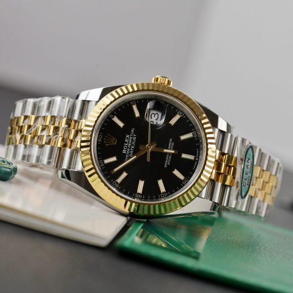 Đồng Hồ Rolex DateJust 126331 Mặt Số Đen Nhà Máy Clean 41mm (4)