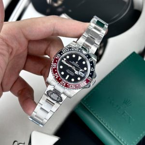 Đồng Hồ Rolex GMT-Master II Coke Dây Oyster Chế Tác Clean Factory 40mm (6)