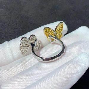 Nhẫn Van Cleef & Arpels Butterfly Nữ Chế Tác Kim Cương Vàng 18K (2)