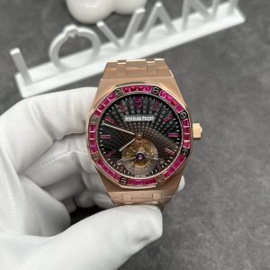 Đồng Hồ Audemars Piguet Chế Tác Vàng Khối Ruby Tự Nhiên Máy Tourbillon 41mm (1)