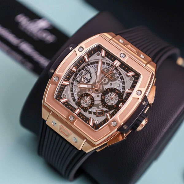 Đồng Hồ Hublot Spirit Of Big Bang King Gold Chế Tác Nhà Máy BBF 42mm (2)