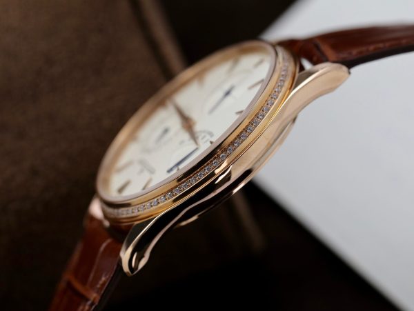 Đồng Hồ Jaeger LeCoultre Nam Đính Đá Master Ultra Thin Power Reserve ZF (11)