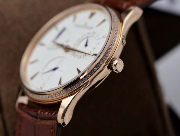 Đồng Hồ Jaeger LeCoultre Nam Đính Đá Master Ultra Thin Power Reserve ZF (11)