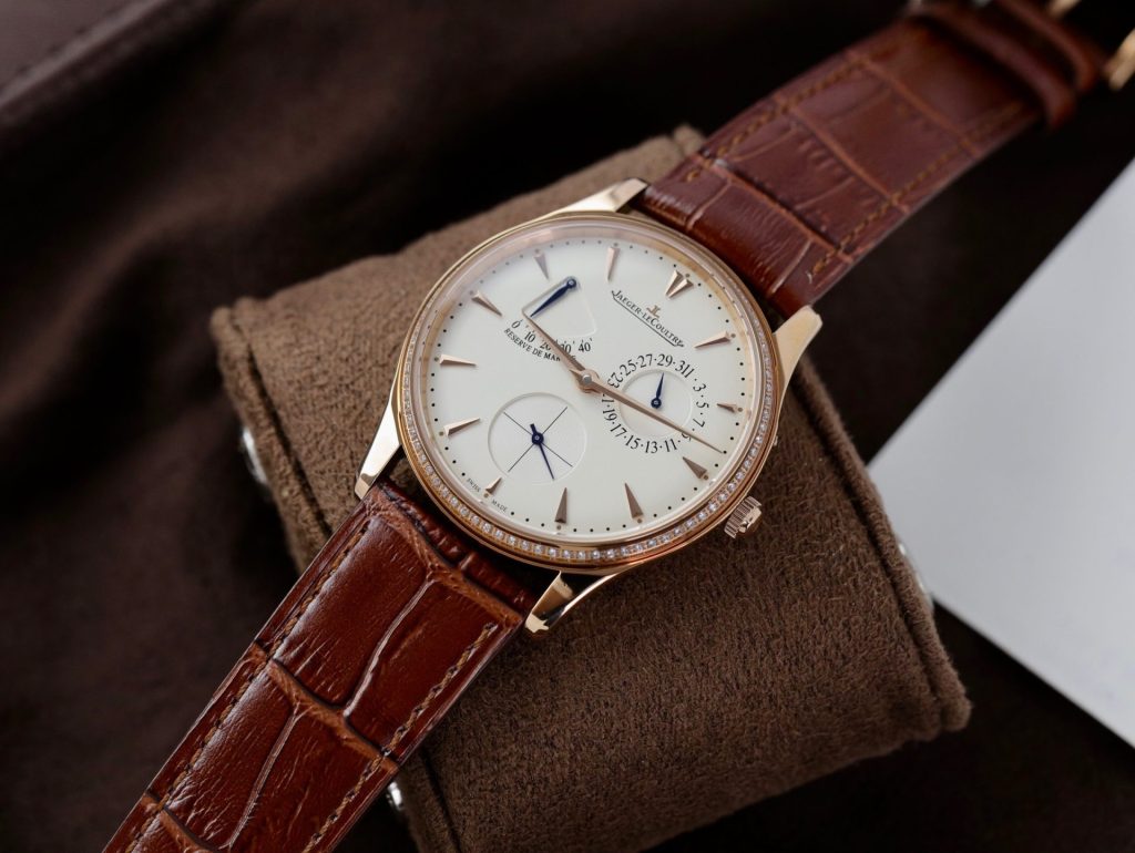 Đồng Hồ Jaeger LeCoultre Nam Đính Đá Master Ultra Thin Power Reserve ZF (11)