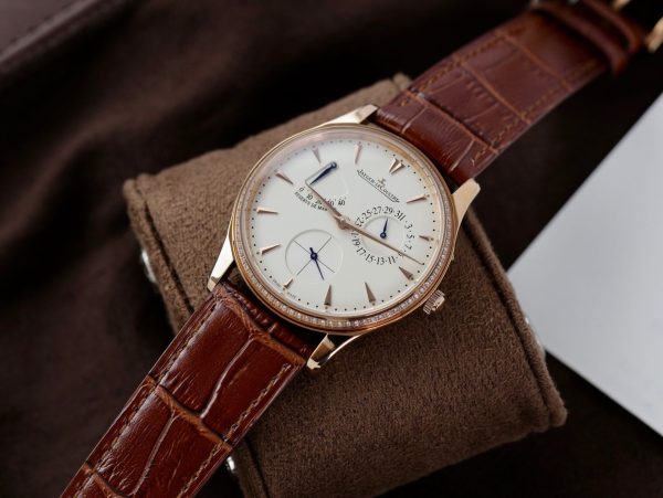 Đồng Hồ Jaeger LeCoultre Nam Đính Đá Master Ultra Thin Power Reserve ZF (11)