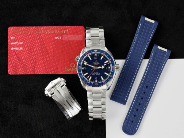 Đồng Hồ Omega Chế Tác Seamaster Planet Ocean 600M Màu Xanh Nhà Máy VS (1)